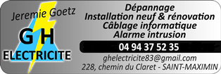GH Electricté St Maximin La Ste Baume